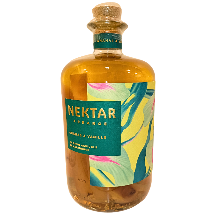 Punch à base de Rhum "Ananas - Vanille"