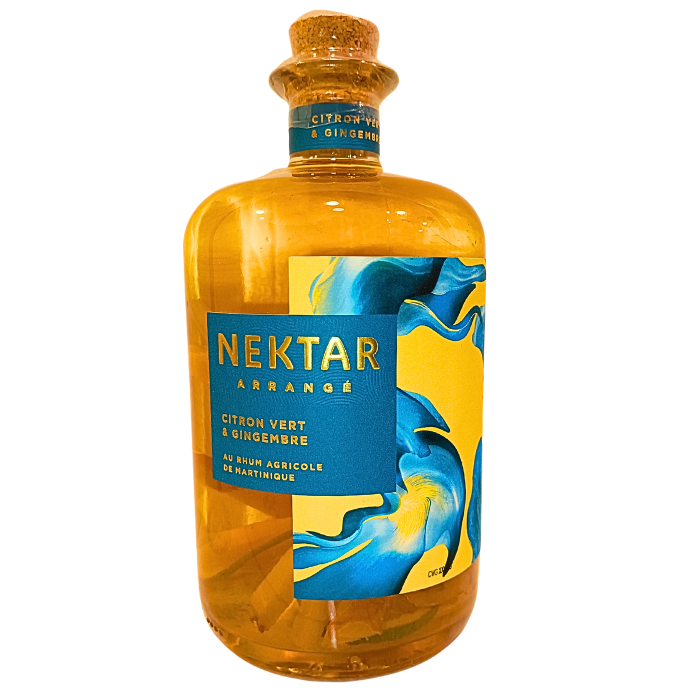 Punch à base de Rhum "Citron vert - Gingembre"