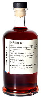Coktail à base de Gin "Negroni" 