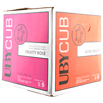 IGP Côtes de Gascogne BIB 5L "Uby Cub Rosé" 2023