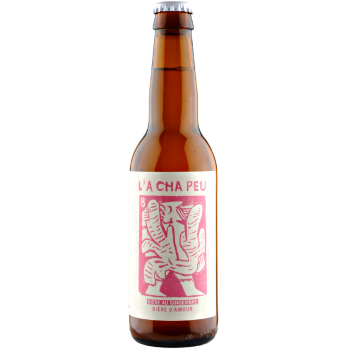 Bière Blonde "A Cha Peu" 